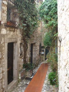 Eze French town on repositioning cruise Venice to Lisbon