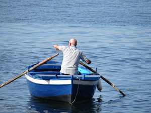 Fisherman in Naples