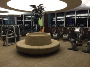 Gym at Epic Miami hotel