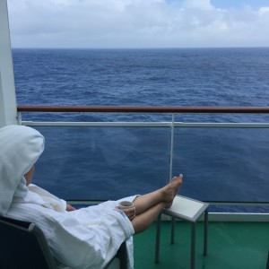 Norwegian EPIC balcony view