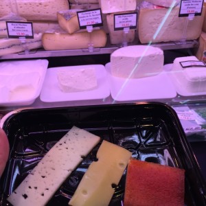 Lactose free cheese in Barcelona