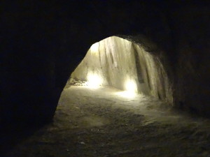 Underground Naples tunnel