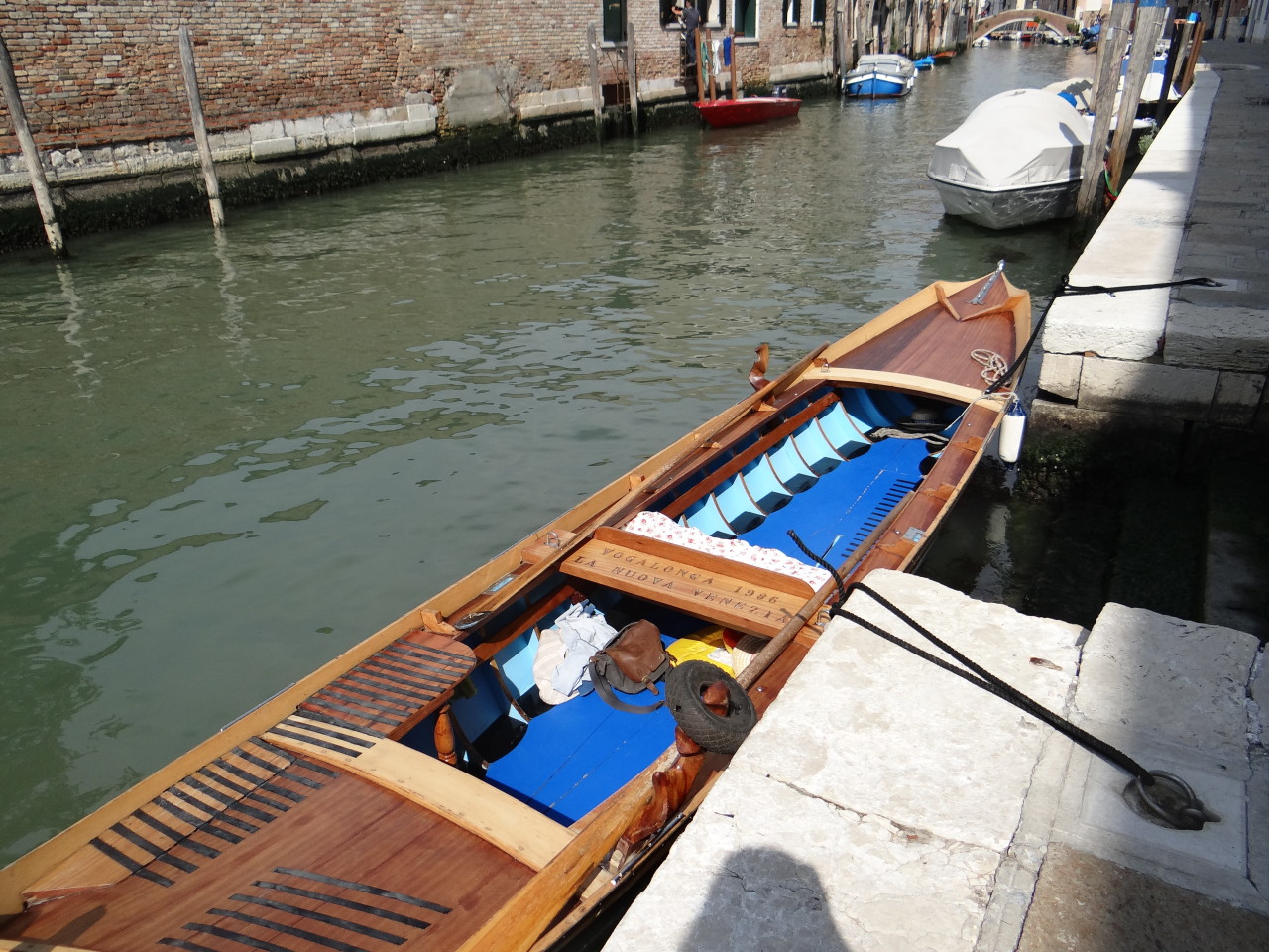 Row Venice boat