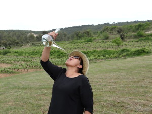 Llopart cava drinking