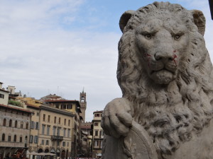 Santa Croce Florence Lion