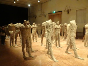 Biennale Venice 2015 Crowd Magdalena Abakanowicz