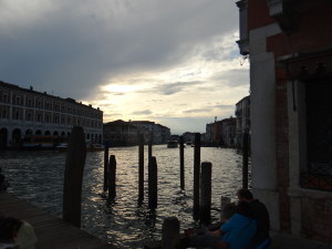 Taverna al Remer Venice sunset