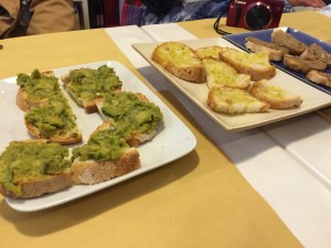Florence food tour crostini