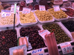 Florence food tour market stall
