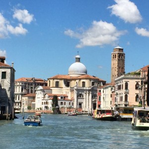 Venice Grand Canal sunny day