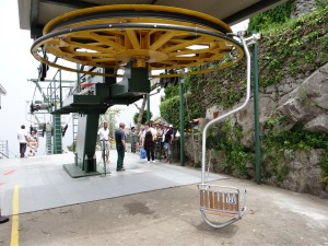 Anacapri chair lift station