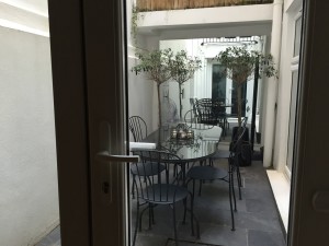 Airbnb London patio basement flat