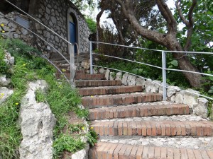 Blue Grotto stairs