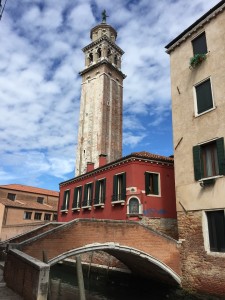 Dorsoduro Venice Church and bridge