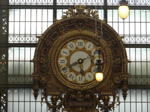 Paris Railway clock Musee D'Orsay