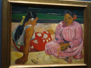 Paul Gaugin Tahitian Women at Musee D'Orsay
