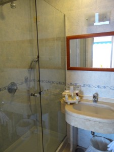 Bathroom shower Hotel Weber Ambassador
