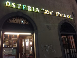 Osteria dei Pazzi Florence