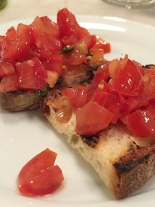 Osteria dei Pazzi bruschetta