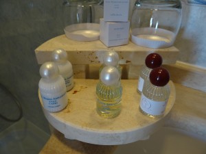 Hotel Weber Ambassador toiletries