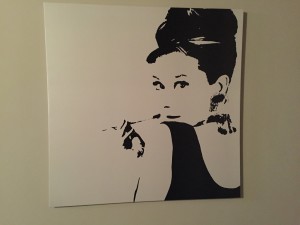 Audrey Hepburn print Venice