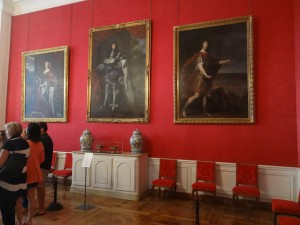Chateau de Chambord waiting room