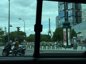 Eiffel Tower view from 15th arr