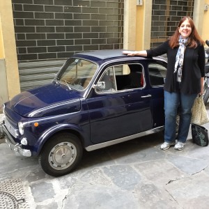 PhilaTravelGirl Fiat 500 tour in Florence