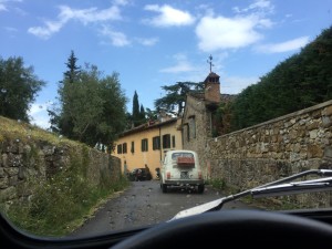 Florence Fiat 500 tour Tuscan Hills