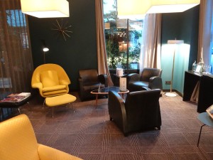 Paris Platine Hotel lobby design