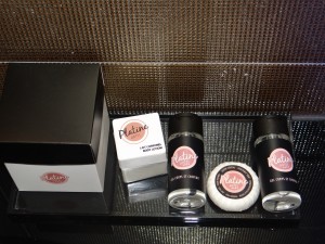Platine Hotel toiletries