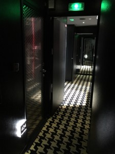 Paris Platine hotel hallway