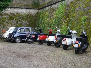 Florence Fiat500 tour Vespa tour