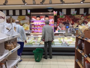 Italian Meats and Cheeses Venice Market