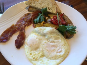 Cusp Restaurant breakfast