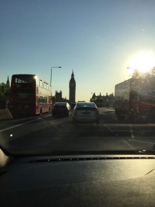 London in the sun