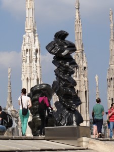 Milan Duomo Rooftop Art