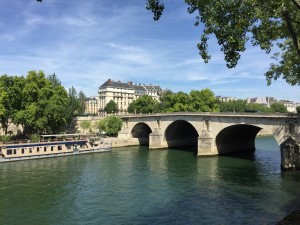 View of the Seine Paris