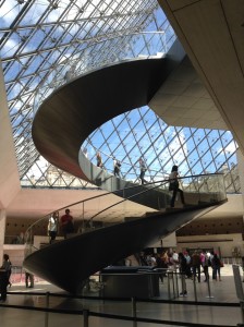 The Louvre Stairs Paris