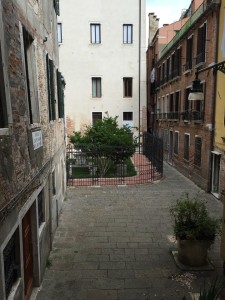 Venice San Marco Apartment Courtyard view