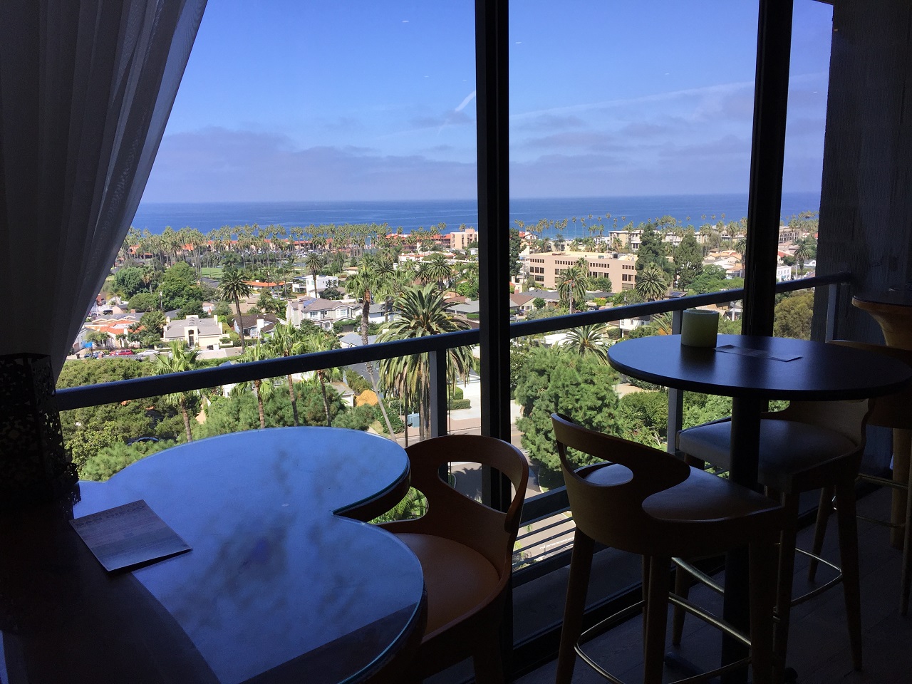 Ocean view from Cusp Restaurant