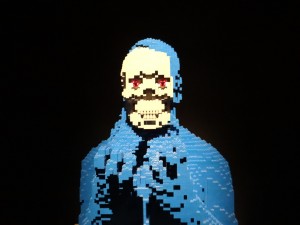 The Art of the Brick Through the Darkness