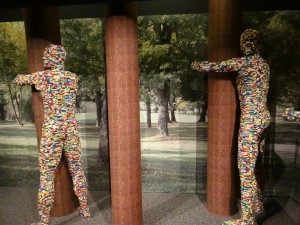 The Art of the Brick Tree Huggers