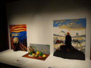 The Art of the Brick classic masterpieces