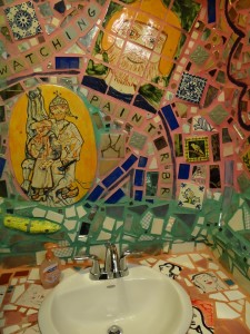 The Bathroom Sink at the Magic Gardens