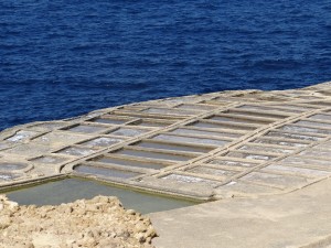Salt Pans on Gozo Photos of Gozo
