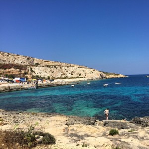 Gozo coastline Hondoq Qala