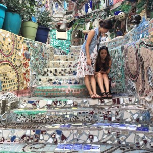 Philly Magic Gardens stairs