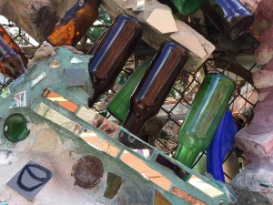 Wine bottles Magic Garden