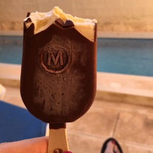 Magnum Ice Cream Gozo pool